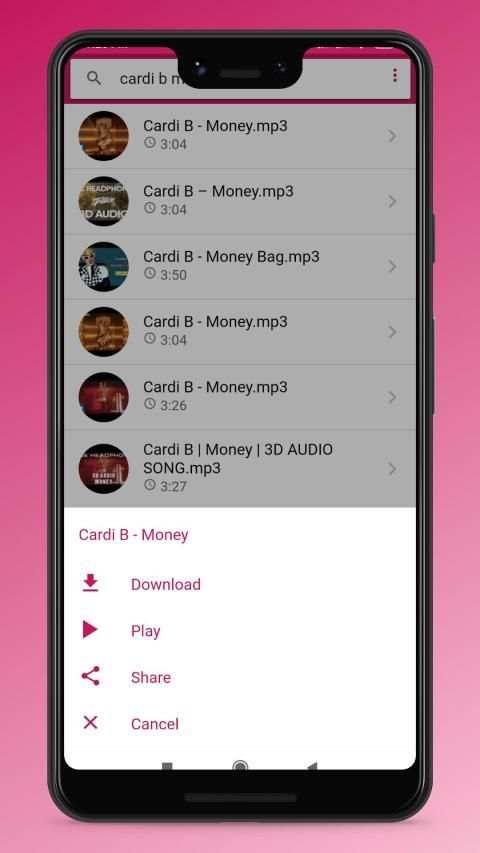 Amoyshare - Free Mp3 Finder & Music Download screenshot 3