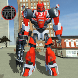 Robot Super Car Transforme Faster Supercar आइकन