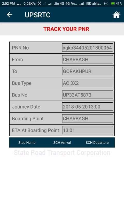 UPSRTC Track Your Bus.. screenshot 1