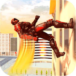 ikon Real Panda Robot Flash Hero - Light Speed Hero