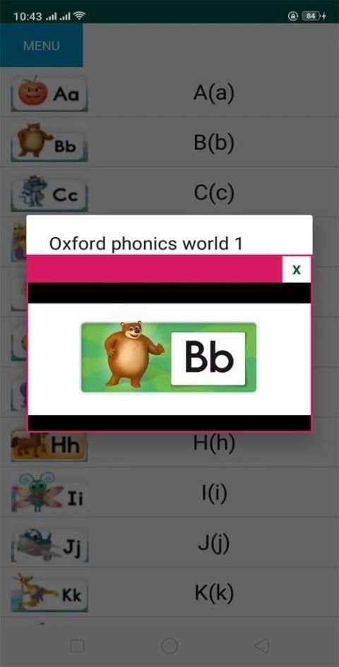 Oxford phonics world 1 Learning English. स्क्रीनशॉट 3