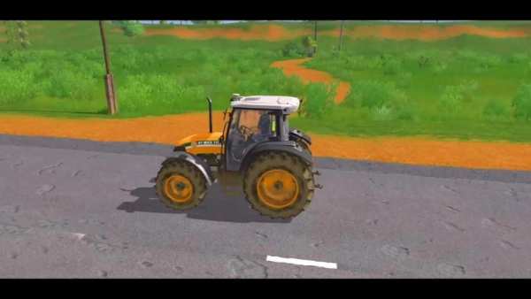 Cargo offroad Tractor Driver Trolley 3D Free Games screenshot 1