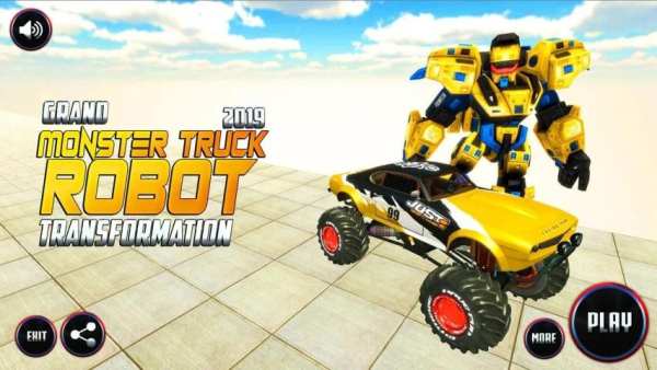 Real Robot Transform Monster Truck Fight स्क्रीनशॉट 5
