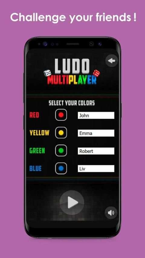 بازی منچ - بازی تخته ای چند نفره - بازی لودو ludo
‎ screenshot 1