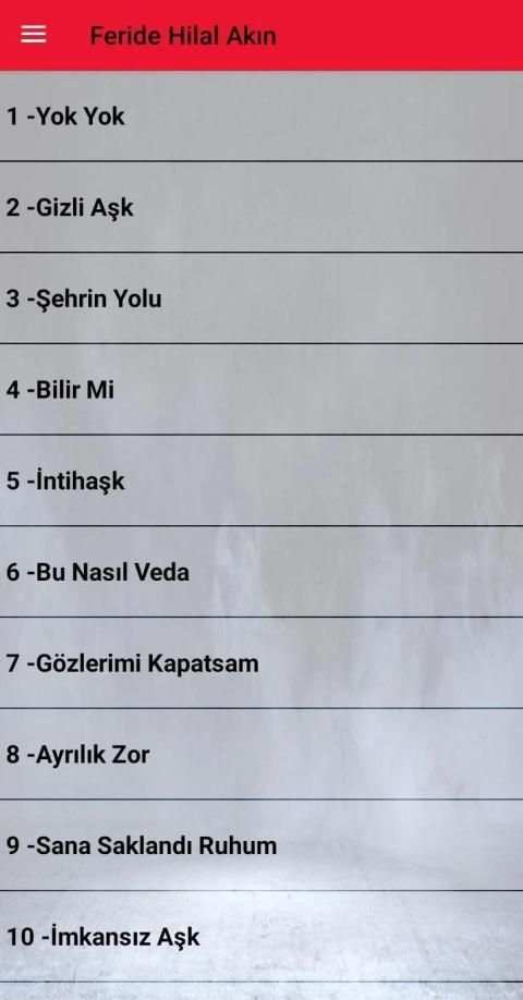 Feride Hilal Akın Şarkıları 4 تصوير الشاشة
