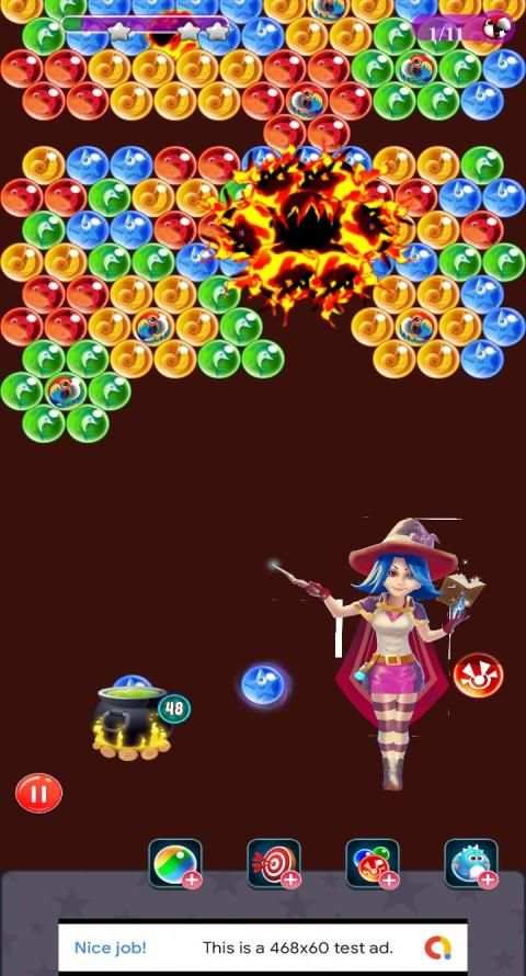 Bubble Shooter Bird Rescue screenshot 2