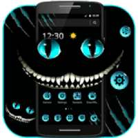 Dark Evil Smile Cat Theme on 9Apps