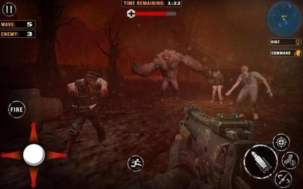 Free Fire Zombie Royale स्क्रीनशॉट 1