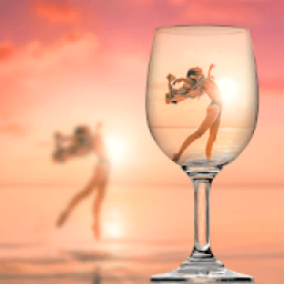 Pink Camera أيقونة