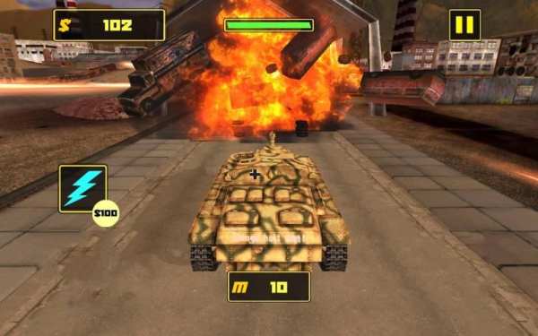 Tank Fight 3D Game स्क्रीनशॉट 5