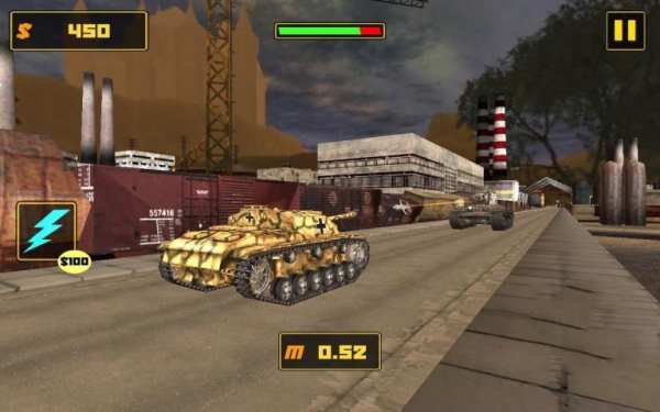 Tank Fight 3D Game स्क्रीनशॉट 4