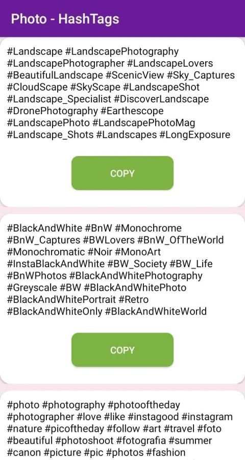 Hashtags for instagram screenshot 2