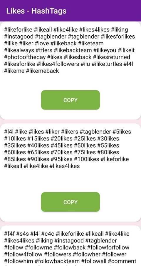 Hashtags for instagram screenshot 3
