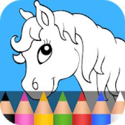 Coloring Games for Kids: Coloring Book Animals