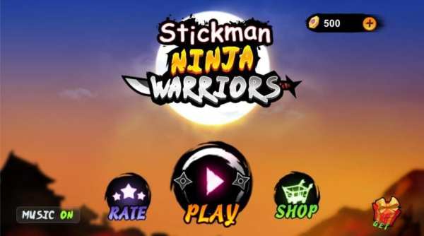 Stickman Ninja Warriors screenshot 1