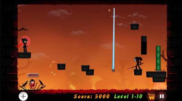 Stickman Ninja Warriors screenshot 2