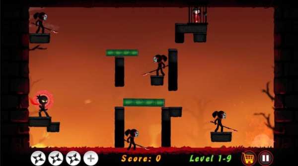 Stickman Ninja Warriors screenshot 3