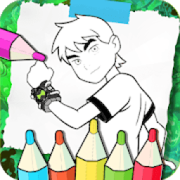 Ben Coloring Kids Book आइकन
