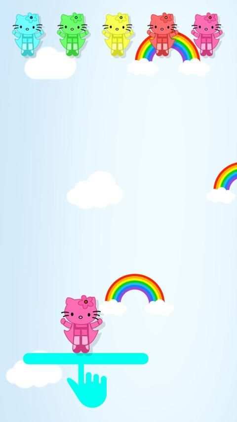Hello Kitty Color Games for Kids -Girls Racing Fun स्क्रीनशॉट 4