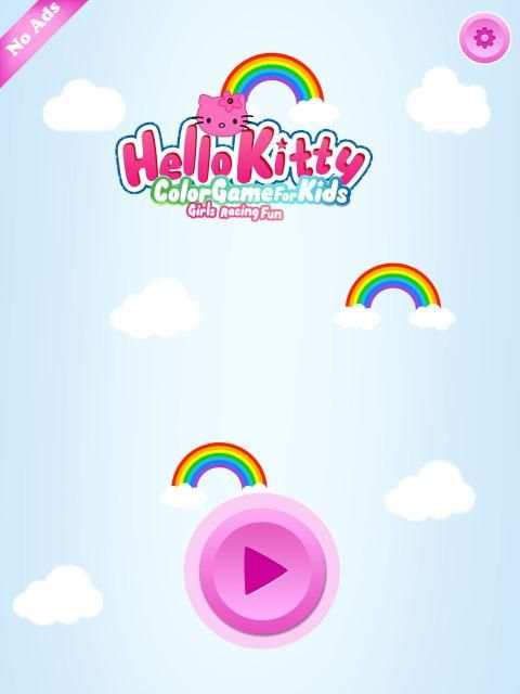 Hello Kitty Color Games for Kids -Girls Racing Fun स्क्रीनशॉट 21