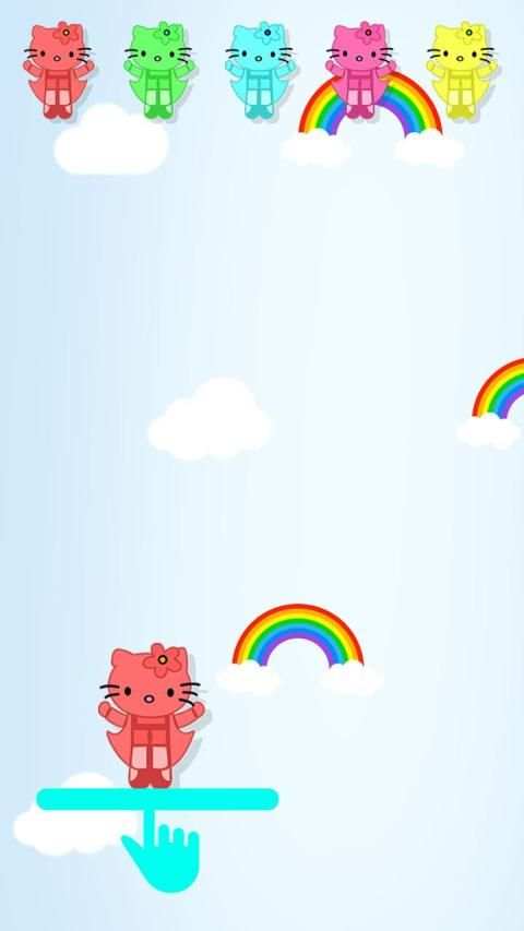 Hello Kitty Color Games for Kids -Girls Racing Fun स्क्रीनशॉट 2