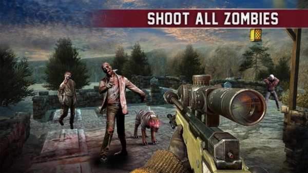 Dead Shooting Target - Zombie Shooting Games Free स्क्रीनशॉट 19