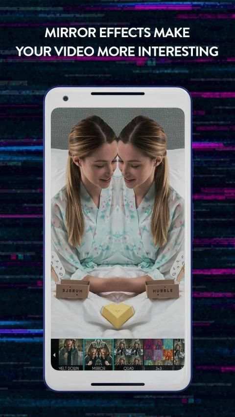 Glitch Video Editor - Video Glitch Star, vaporwave screenshot 3