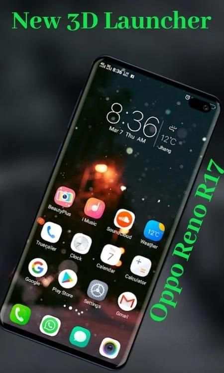 Oppo Reno R17 2020 Launcher : Thames & Wallpaper screenshot 4