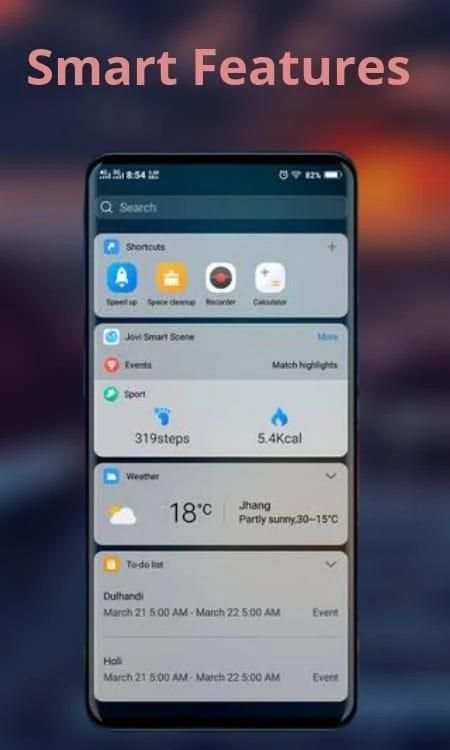 Oppo Reno R17 2020 Launcher : Thames & Wallpaper screenshot 2