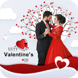 ikon Valentine Photo Editor : Love Photo Frame 2020
