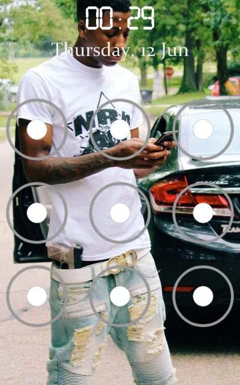 NBA Youngboy Pattern Lock Screen स्क्रीनशॉट 2