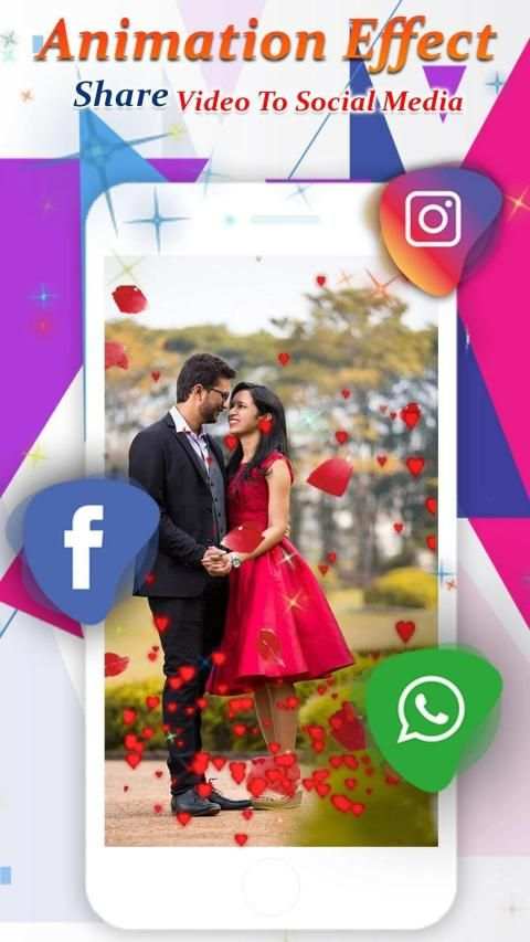 Animation Effect Video Maker And Status Maker स्क्रीनशॉट 4