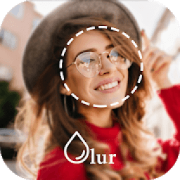 Blur Photo Editor : Blur Background With Shapes आइकन
