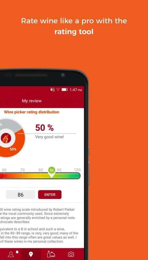 Wine Picker App the easy way to pick the best wine स्क्रीनशॉट 2