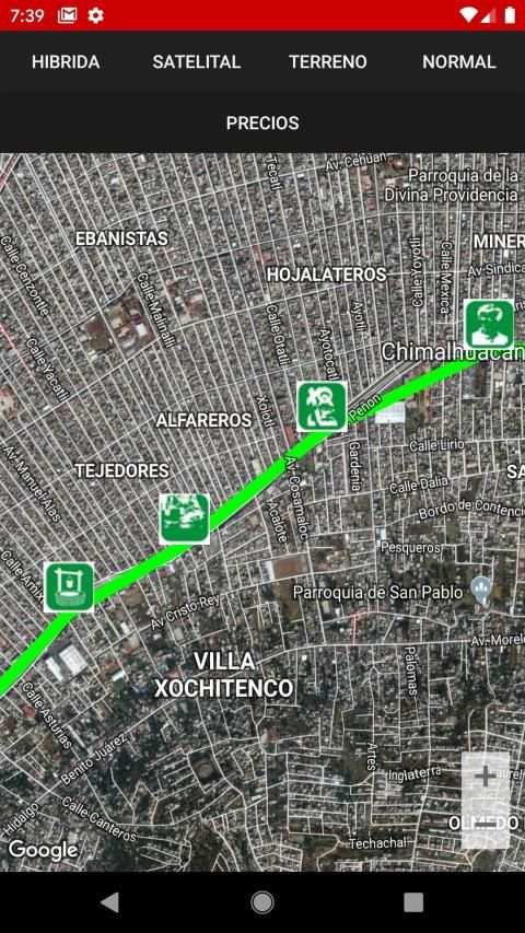 Mapa MexiBus, Suburbano y Mexicable स्क्रीनशॉट 5