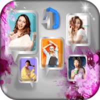 4D Collage Photo Frame : Photo Collage Art