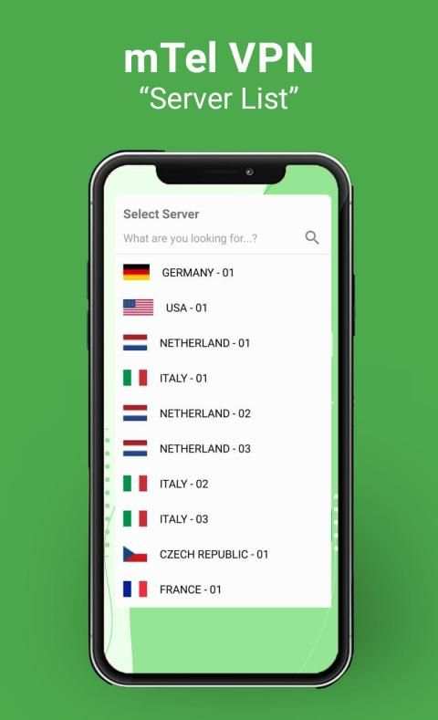 mTel VPN screenshot 3