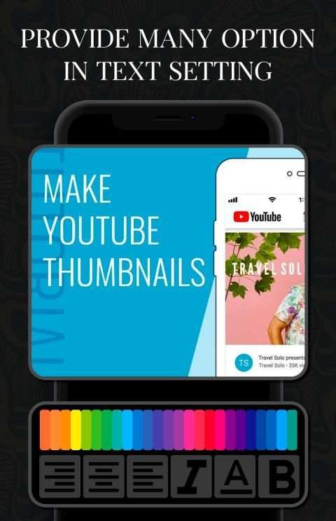 Thumbnail,Posts & Cover Art Maker screenshot 4