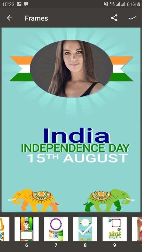 Indian Independence Day 15 August Photo Edit screenshot 7