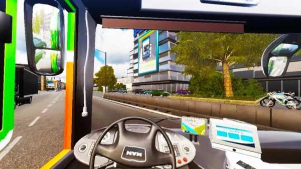 Public Bus Transport Simulator:3D Bus racing games screenshot 4