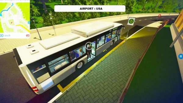 Public Bus Transport Simulator:3D Bus racing games screenshot 1