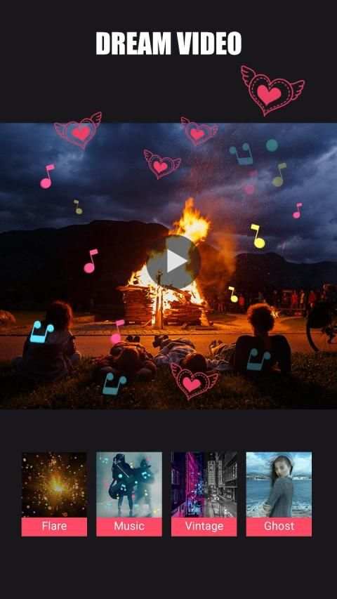Collage Maker- Poto Grid, Square fit, music video screenshot 6