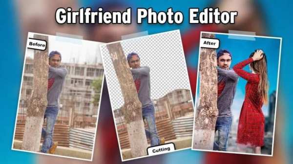 Girlfriend Photo Editor - Girlfriend Photo Frame स्क्रीनशॉट 1