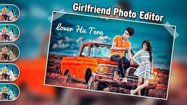 Girlfriend Photo Editor - Girlfriend Photo Frame स्क्रीनशॉट 3