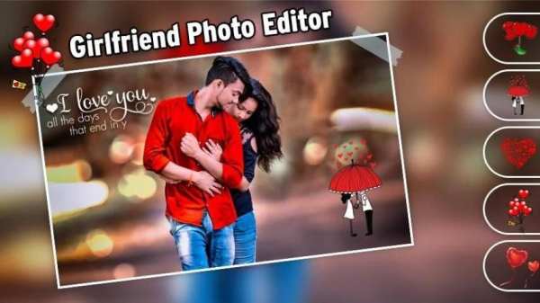 Girlfriend Photo Editor - Girlfriend Photo Frame स्क्रीनशॉट 2