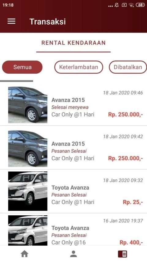 RentOn - Aplikasi Rental Mobil Online Indonesia screenshot 8