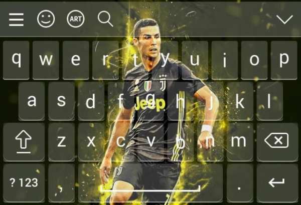 Keyboard For Cristiano Ronaldo screenshot 2