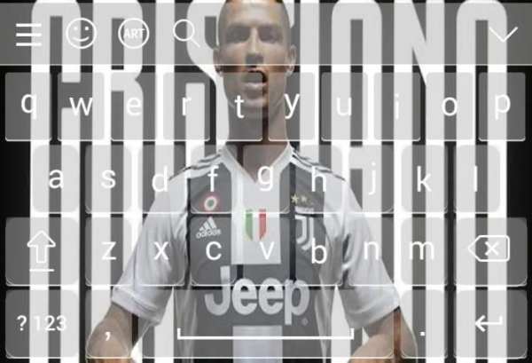 Keyboard For Cristiano Ronaldo screenshot 6