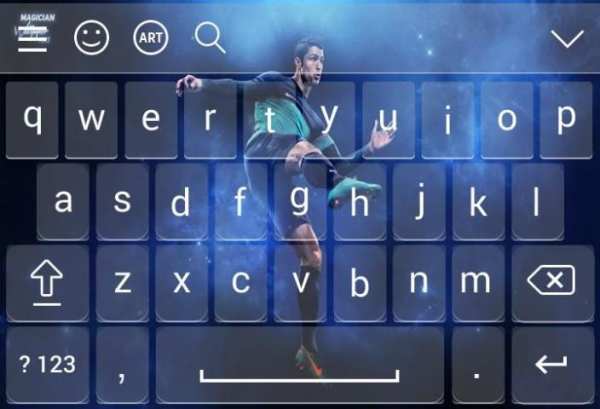 Keyboard For Cristiano Ronaldo screenshot 1