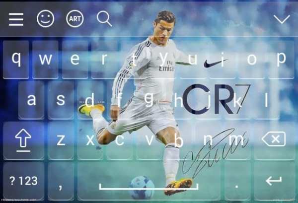 Keyboard For Cristiano Ronaldo screenshot 3